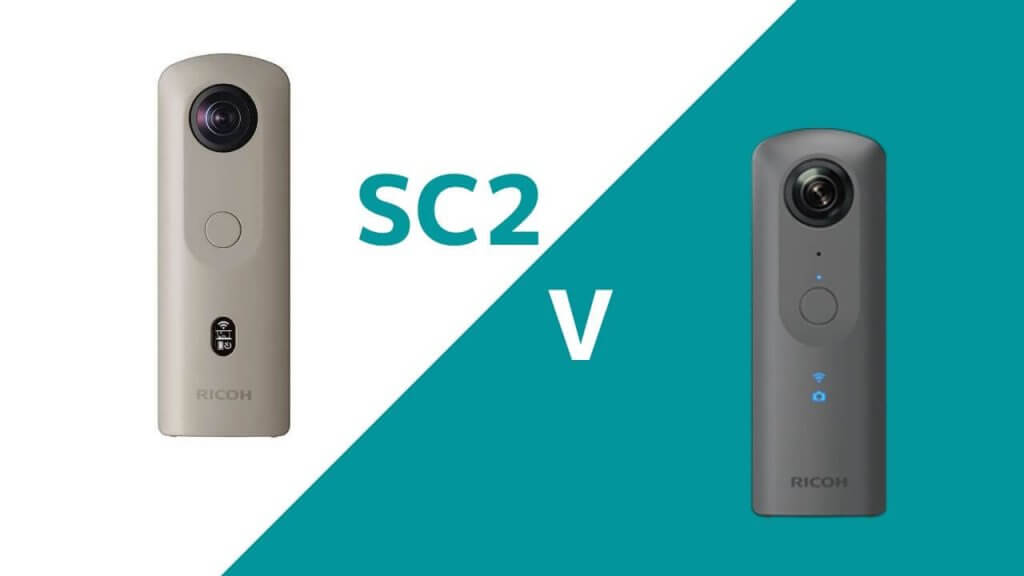 比較表で見る「THETA SC2」と「THETA V」の違い
